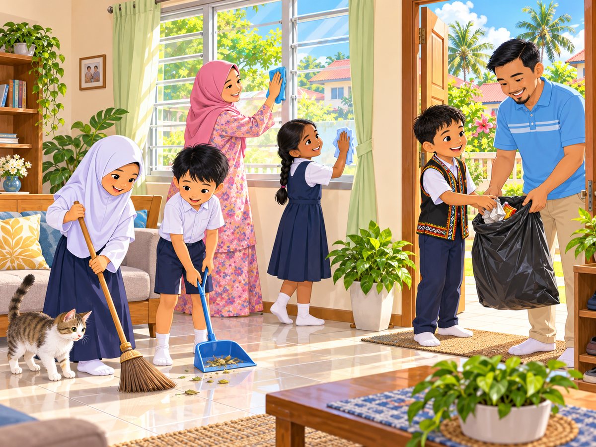Kebersihan Bermula dari Rumah
