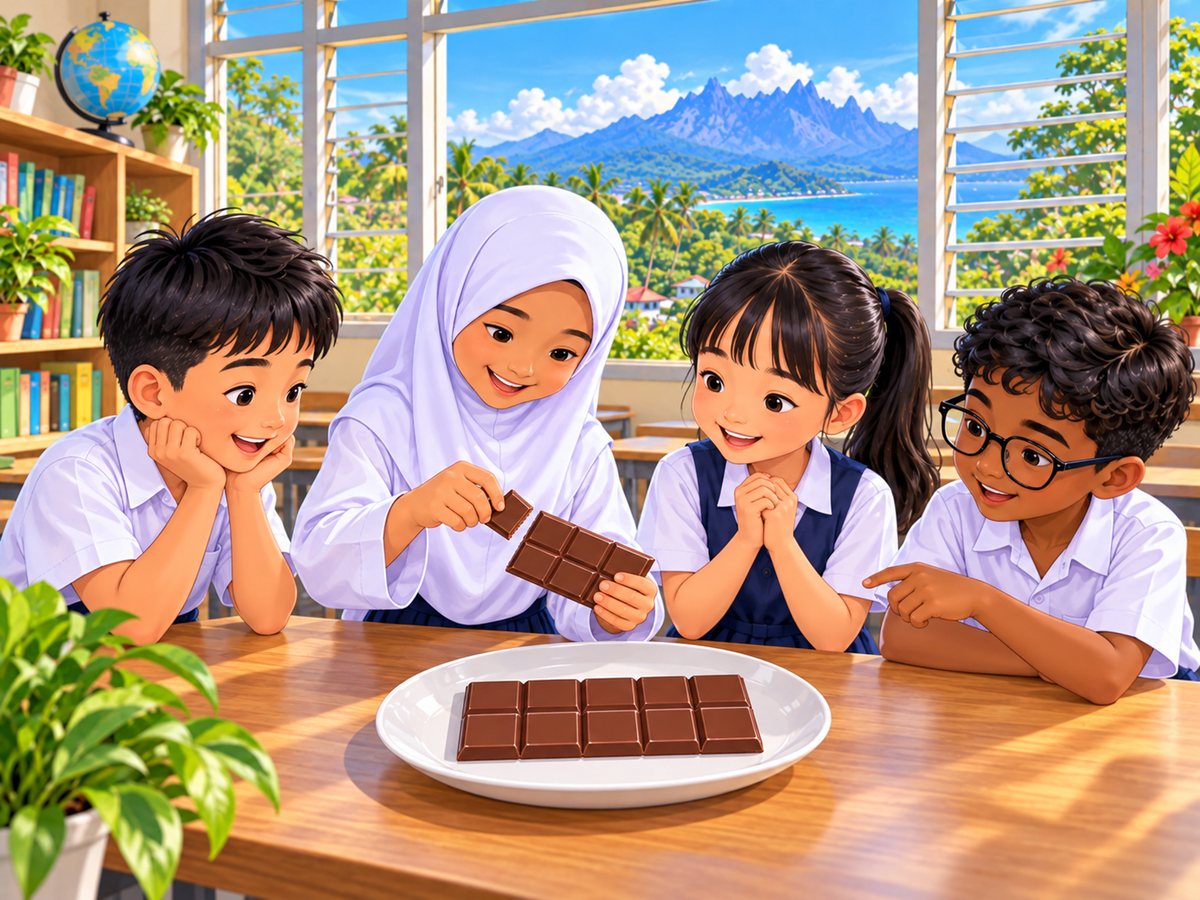 Tukar Pecahan kepada Perpuluhan