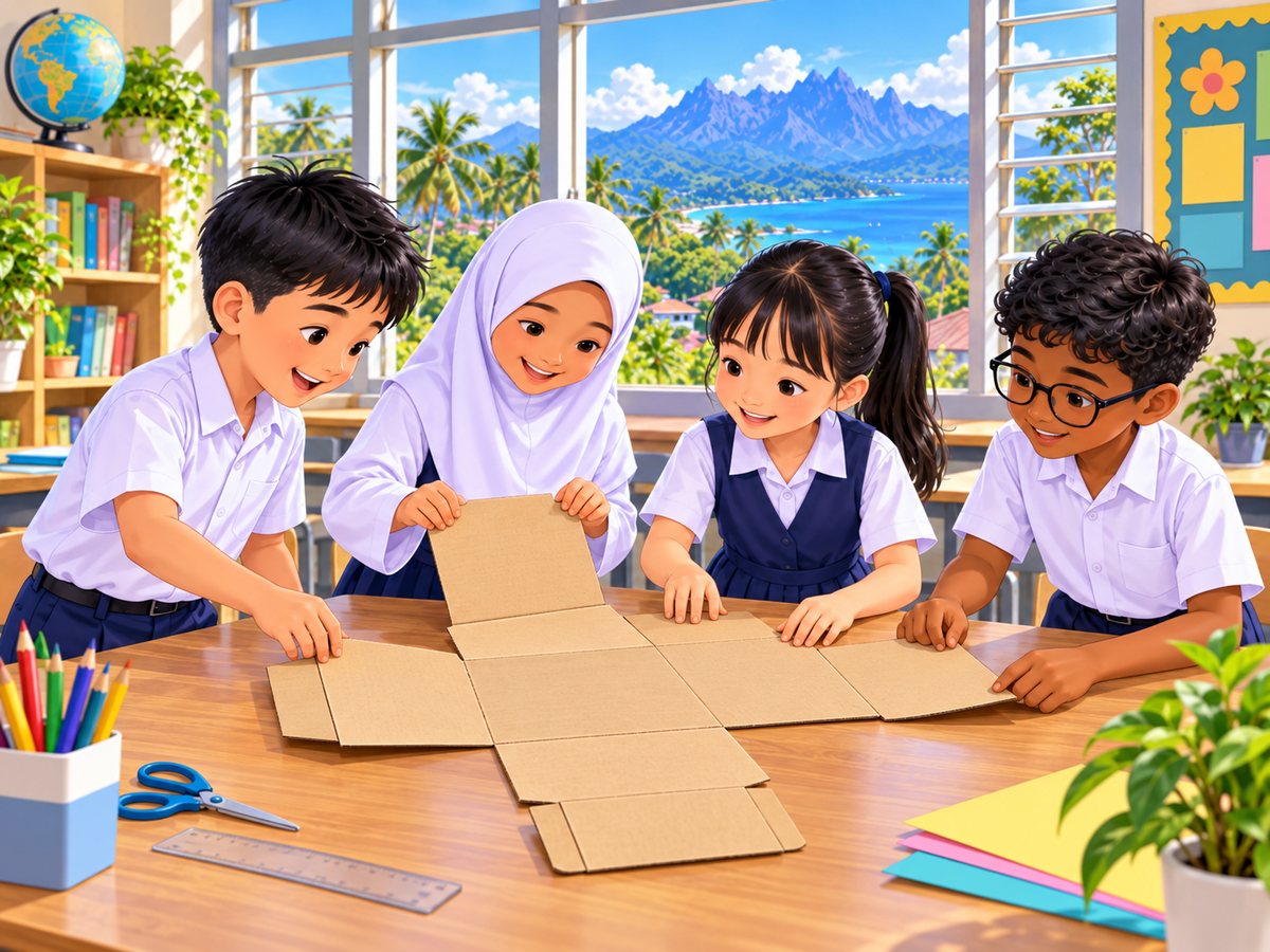 Kenali Bentangan Bentuk 3D